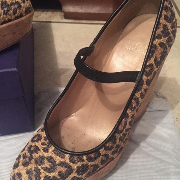 Stuart Weitzman Leopard Wedges - Picture 8 of 10